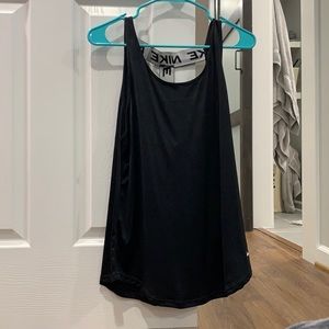 Black Nike women’s Razorback tank top